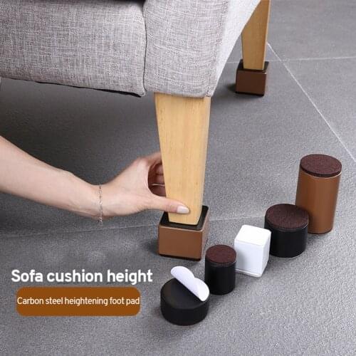 Furniture Risers Bed Riser Chair Leg Lifts Couch Lifters Increase Height Storage Space Chair Desk Table Feet Bedding Accessories
