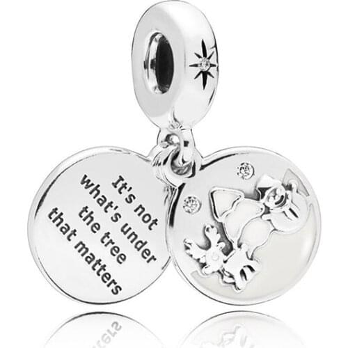 White Enamel Snowman Elk Pendant Fit Original Pan Charms Bracelet for Women Christmas Tree Bead DIY Jewelry Making Kid Xmas Gift