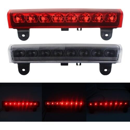 For Chevy Suburban Tahoe For GMC Yukon 2000-2006 Red Black Chrome LED 3rd Third Brake Tail Light Rear Lamp