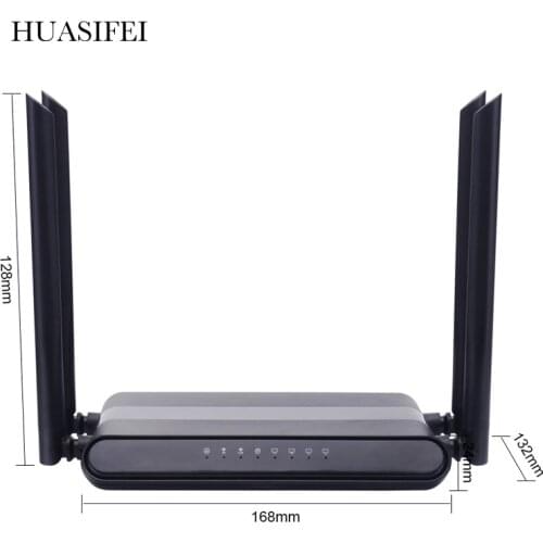 11AC router wifi 5ghz Wifi repeater 2.4G/5G dual band gigabit wireless router 5dBi high gain antenna WIFI router 100M port