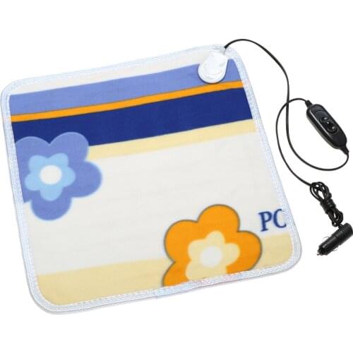 12V 44x44cm Car Heated Seat Cushion Seat Cover Heater Warmer Winter Seat Pat Car Driver Heating Seat Cover