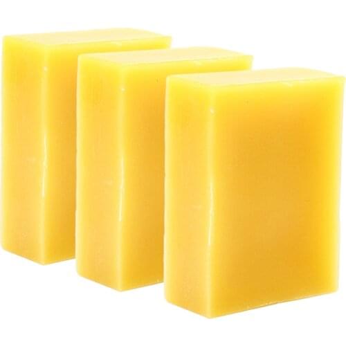 3pcs 45g Polish Natural Beewax Blocks Maintenance Wax For Seals And Stamps, Man String Playing Hand