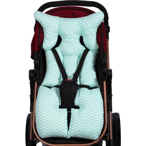 4 Seasons General Stroller Cushion Pad Baby Head Support Car Seat Cover Skin-friendly Baby Diaper Pad Baby Pram Cotton Mattress