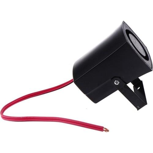 DC 12V 100dB Auto Warning Siren Sound Signal Backup Alarms Horns Air Horn