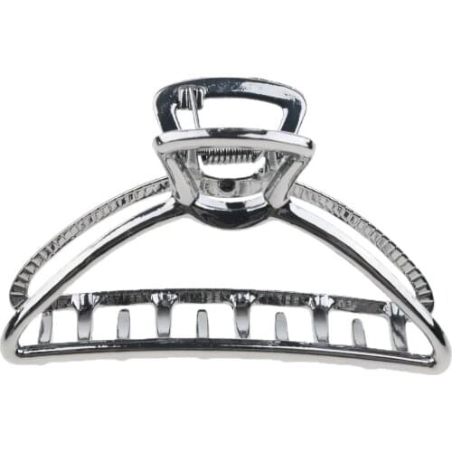 Large Chic Hair Claw Clip Metal Strong Holding Hairpins Power Paw For Ladies