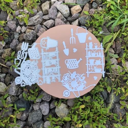 CH 2021 New Arrival Planting Metal Cutting Dies Stencils for DIY Scrapbooking/photo Album Decorative Embossing DIY Paper Card