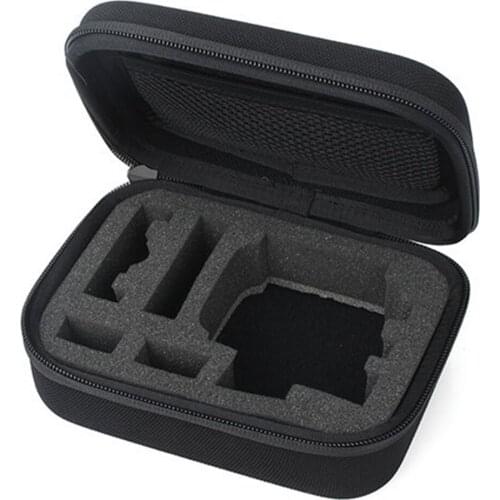 Portable Storage Small EVA Action Camera Case For GoPro Hero 8 7 5 Black Xiaomi Yi 4K Sjcam Sj4000 Eken H9r Box Go Pro Accessory