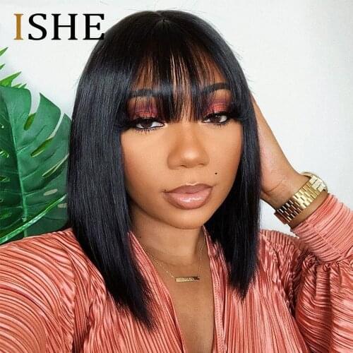 Полная Машина Парики ISHE China At AliExpress