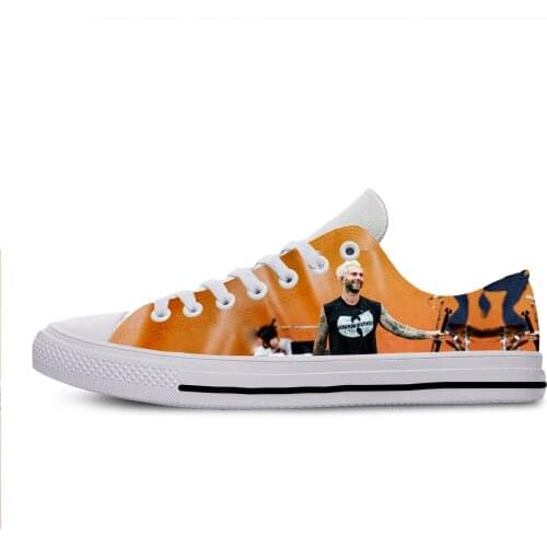 2019 Hot Cool Fashion Summer High Quality Sneakers Handiness Casual Shoes 3D Printed For Men Women Pop Rock Music Adam Levine