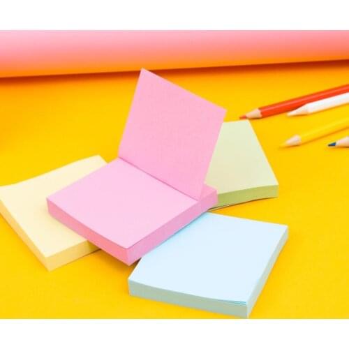 1pcs Europe and South Korea stationery mini creative office notes this message paste sticky notes 100 sticks wholesale