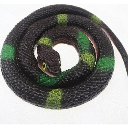 New Creative Tricky Simulation Snake Rubber Snake Gags & Practical Jokes Novelty & Gag Toys Fake Snake Cobra Funny Gift