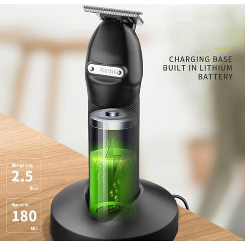 Professional Retro Oil Head Electric Hair Clippers Hairdressing Carving Push White Shaved Head Rechargeable Hair Clipper