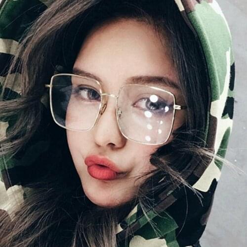 Fashion Transparent round glasses clear frame Women Spectacle myopia glasses Men EyeGlasses Frame nerd optical frames clear
