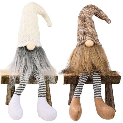 Christmas Decorations for Home Faceless Dolls Xmas Tree Decor New Year Kid Gift Toys Gnome Doll Christmas Ornaments Navidad Noel