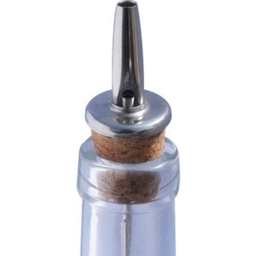 Wowshine Wholesale Wine pourer Oil/Olive Bottle Pourer 100PCS Free Shipping Cork And Stianless Steel