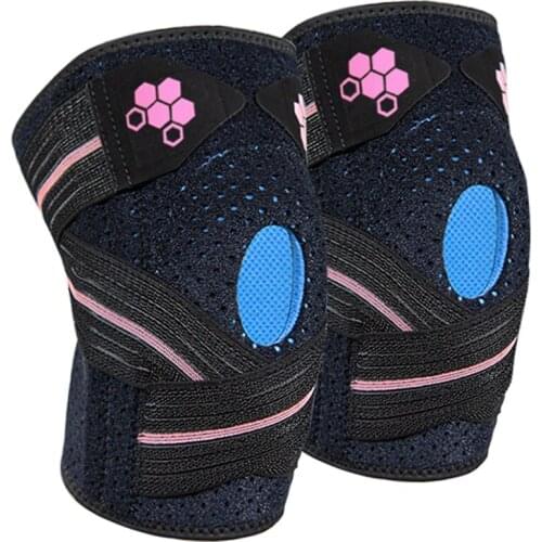 1PC Knee Support Brace Compression Adjustable Knee Pad Support For Sports Safety Pain Relief Protection Outdoor Hiking