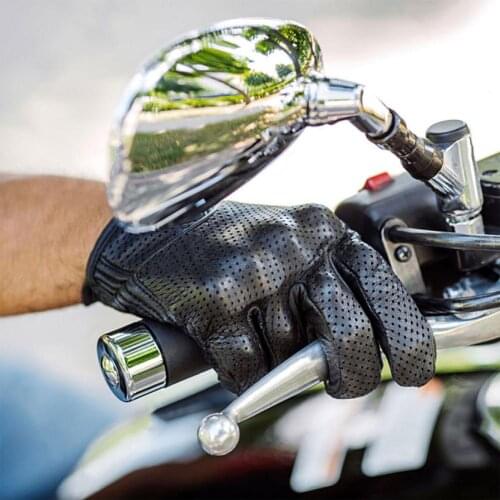 2010 Motorcycle Gloves Leather Touch Screen Windproof Motocross Motorbike MTB Road Bicycle Riding Motor Men Women Gloves