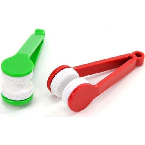 300pcs/lot Mini Sun Glasses Eyeglass Microfiber Brush Cleaner