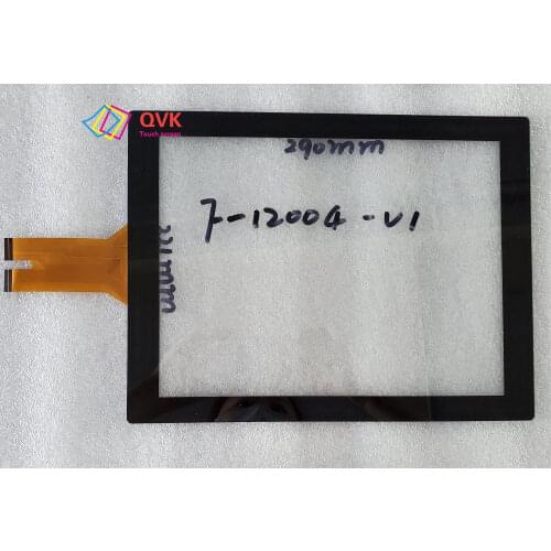 Black P/N F-12004-V1 F-WGJ13355-V1 Capacitive touch screen panel repair and replacement parts free shipping
