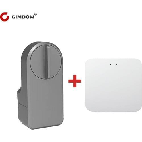 GIMDOW With TUYA Bluetooth Gateway Smart Door Password Electric Hotel Bluetooth Apartment For Safe Security Digital Locker