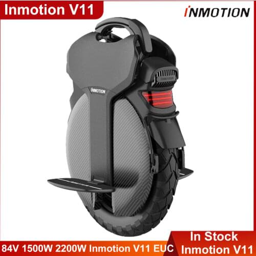 Original INMOTION V11 Unicycle Air suspension 84V 2000W Self Balance Scooter Electric Build-in Handle Monowheel Hoverboard