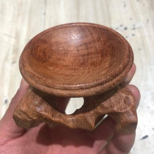 Crystal ball base, hand carving, professional placement of crystal ball