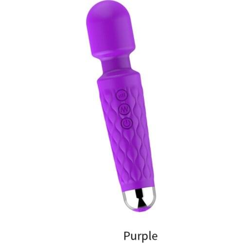 USB Charging Powerful Massager for All G Spot AV Vibrator New 8 Speeds for Adult Clitoris Stimulator Super Vibrating Sex Toys