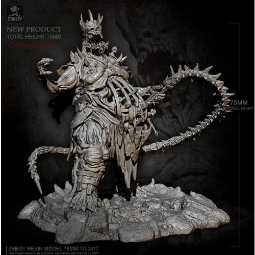 75mm Resin model kits figure toys self-assembled TD-2477