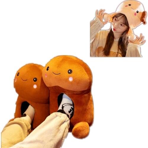 New Lifelike Penis Plush Toy Stuffed Dick Hat Shoes Trick Doll Real-life Penis expressions Plush Pillow Sexy Toy Gift Lovers