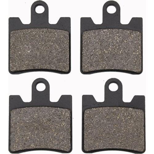 CYLETO Motorcycle Front Brake Pads For YAMAHA FJR 1300 FJR1300 2006-2016 XVS 1900 XVS1900 2013