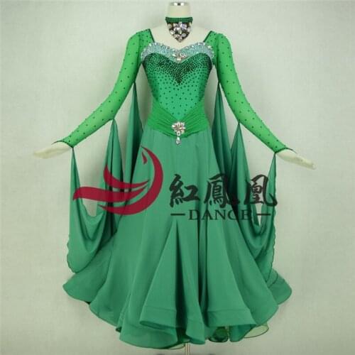 Ballroom Dance Competition Dresses Women/Ballroom Dresses/Ballroom Waltz Dresses/Ballroom Dancing/Waltz Dress