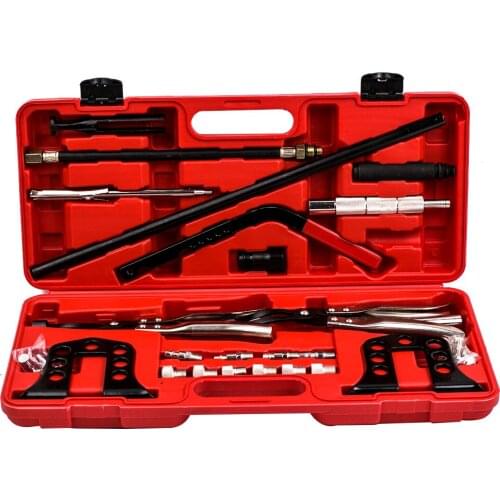 Pro Cylinder Head Service Set Valve Spring Compressor Removal Installer Kit 23pcs For BMW For Chevrolet For Volvo For VW