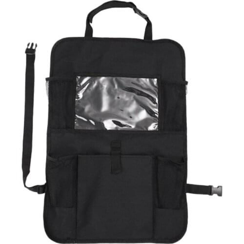 Universal Multi-Pocket Car Storage Rear Seat Storage Bag Bracket Convenient Waterproof Travel Bag