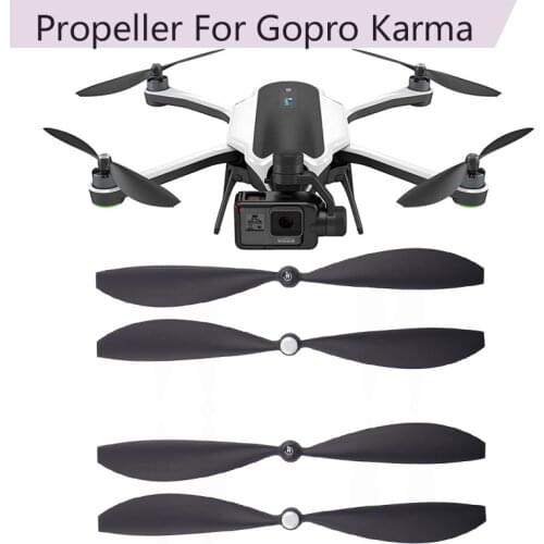 2 Pair Replacement Propellers for Gopr Karma Drone RC Quadcopter Props Spare Parts Propellers Blade Screw Drone Accessories