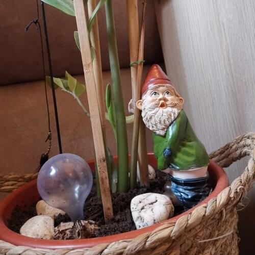 3D Old Man Fairy Naughty Gnome Garden Resin Decorations Statue Ornaments Outdoor Landscape Miniature Gardening Decorations