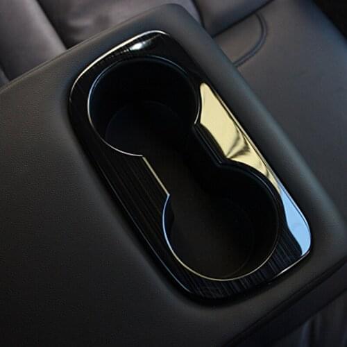 Car Accessproes for Chevrolet Malibu XL 2016 2017 2018 2019 Car Cup Holder Cover Mat Decorative Sticker Sequins