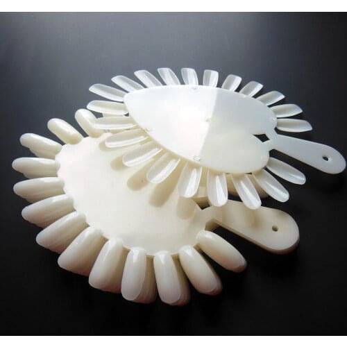 Free Shipping! 10 pcs heart shape Drawing Painting Tool Nail Art white Polish Palette Dish Dappen Dish colour display