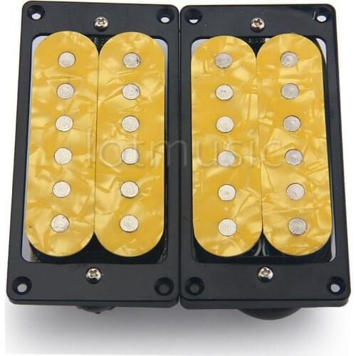 Electric Guitar Pickups Humbucker Double Coil Humbucking Pickup Bridge Neck Set for Electric Guitar Parts Accessories