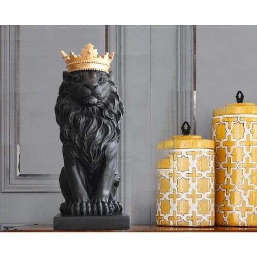Creative lion modern crafts decorative