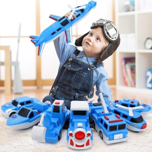 Magnetic Engineer Lifting Vehicles Building Blocks For Children Construction Educational Toys Innovation Game