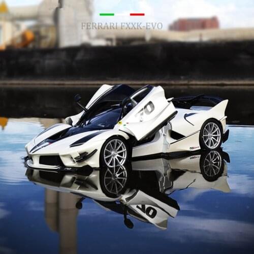 Bburago 1:18 Scale Ferrari FXXK EVO styles Alloy Luxury Vehicle Diecast Cars Model Toy Collection Gift