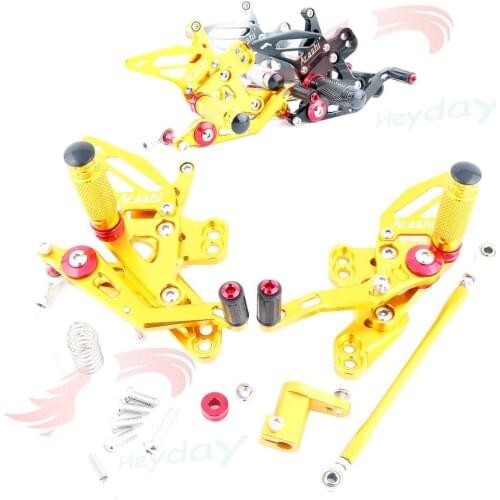 Motorcycle Rearset Rear Sets Foot Pegs Adjustable For HONDA CBR650R CB650R 2019-2020 CB650F CBR650F 2014-2018