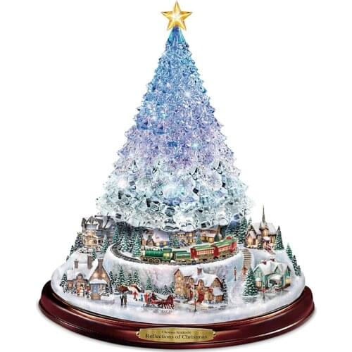 Shop Window Decals Christmas Tree Snowman Sculpture Stickers Winter Home Decor Wallpaper Sticker Party Christmas Decorations