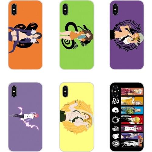 Transparent Soft Cases Nanatsu no Taizai Seven Deadly Sin For Huawei Y5 Y6 Y7 Y9 Prime Pro GR3 GR5 2017 2018 2019 Y3II Y5II Y6II