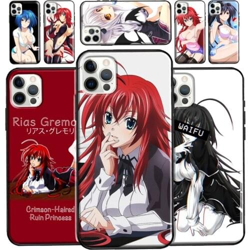 High School DxD Case For iPhone 12 Pro 11 Pro Max 6 6S 7 8 Plus XR XS Max X 12 Mini SE 2020 Cover Shell