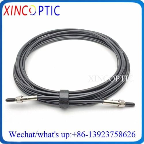 SMA 7Meters Plastic Medical Fiber Jumper Cable,SMA905-ST/FC/SMA905 7M Metal Ferrule SM Simplex Armored Fiber Patch Cord/Leads