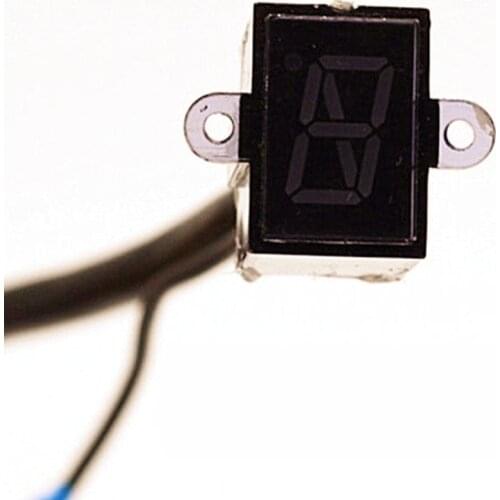 LED Motorcycle Gear Indicator Light N-6 Speed Shift Clutch Lever Gauge Universal