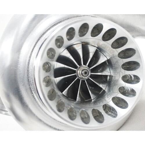 JKVK RACING 3" GTX3582R GEN2 Dual Ceramic Ball Bearing Billet Turbo V-band 1.01 A/R 850HP Turbine