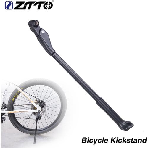 ZTTO Carbon Adjustable Kickstand For 26/27.5/29/700c Bicycle Rack Support lightweight Parking Stand MTB road bike quick release