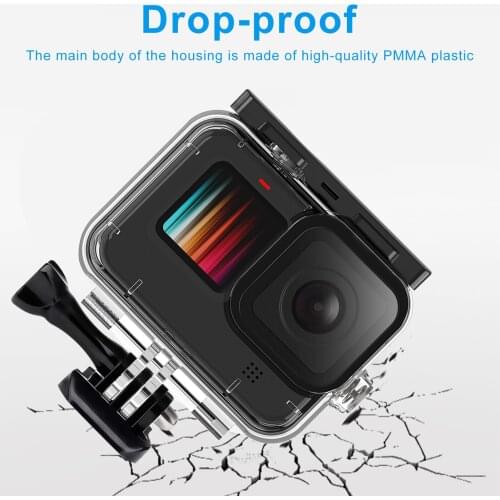 Camera Protective Case Waterproof Shell For GoPro Hero 9 Fall Proof Diving Camera Shell Camera Equipment And Accessories
